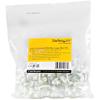 StarTech.com 100 Pack Cable Clips with Nails - Two Steel Nails - Reusable Nail-in Clamps - Brick/Drywall Cable Fasteners - Ethernet Cord/AV/Coax Cable - Mounting Cable Tacks - White - TAA (CBMDNMCC2) view 4