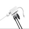 ADAM elements AAPADHUBA01MSLJ CASA HUB A01m 4-Port Multi-Function Type-C Hub Silver, Genuine Japanese Product, 3 Year Warranty view 2