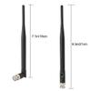Eightwood UHF 400MHz-900MHz Antenna BNC Male Antennae 2-Pack for Ham Radio Scanner Handheld Amateur Receiver view 3