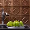 Fasade 18in x 24in Traditional 4 Antique Bronze Backsplash Panel 5pk view 3