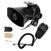 Car Siren Horn 7 Tone Sound Siren Police Mic PA Speaker Car System Emergency with Microphone Amplifier-100W Emergency Sound Electric Horn-12V view 1