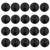Eledabra 20 Pack Black Silicone Cable Clip Holders, Self Adhesive Wire Management, Well-Organized Cables for Home, Office, Car view 1