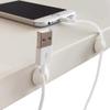 Eledabra Cable Clips, Sticky Compact Cable Holders for Cord Organization with Strong Adhesive Backing for Power Cables, Phone Chargers, USB Cables - 30 PCS view 4