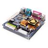 ATX Computer Open Air Case Bracket Acrylic DIY Bare PC Frame for ATX motherbar Support Graphics Card Transparent view 1