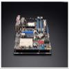 ATX Computer Open Air Case Bracket Acrylic DIY Bare PC Frame for ATX motherbar Support Graphics Card Transparent view 4