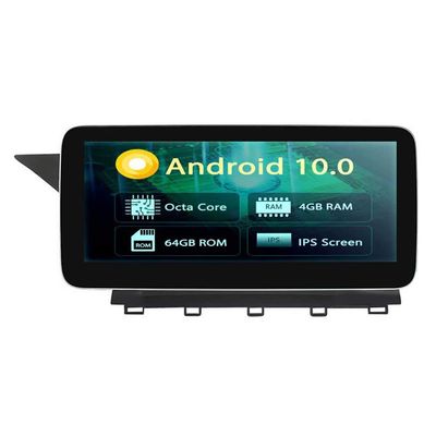 10.25Inch ROADYAKO Android 14.0 Head Unit for Benz GLK X204 2013 2014 2015 Left Hand Drive Car Stereo Radio Multimedia WiFi 3G RDS Mirror Link FM AM Audio BT