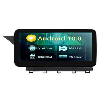 10.25Inch ROADYAKO Android 14.0 Head Unit for Benz GLK X204 2013 2014 2015 Left Hand Drive Car Stereo Radio Multimedia WiFi 3G RDS Mirror Link FM AM Audio BT