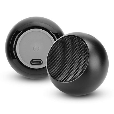 BM3D Aluminum Black Portable Hi-Fi Stereo Bluetooth Speaker Compact Sound Hands- Call Loudspeaker Box TWS Aluminum Stereo Bluetooth Loudspeaker