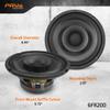 PRV AUDIO 6FR200 6 Inch Full Range Speaker, 8 Ohms, 200 Watts Continuous Program Power, 100 Watts RMS Power, 92.5 dB, Full-Range Driver, Loudspeaker for Pro Audio Systems (Single) view 3