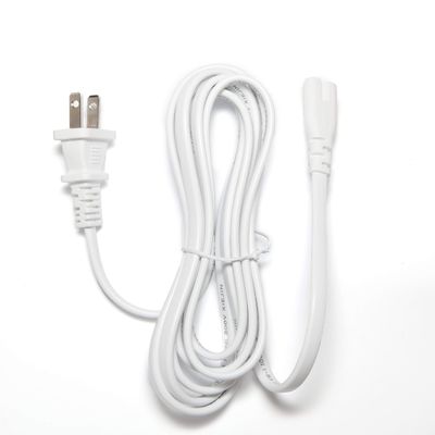 [UL Listed] OMNIHIL White 10 Feet Long AC Power Cord Compatible with HP OfficeJet Pro 8600