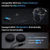 Fodsports M1-S Plus Motorcycle Bluetooth Headset with Customized HRSQS Speakers, One-Click Pairing, Microphone Mute, FM, Helmet Intercom up to 10 Riders with Music Sharing, Wonderful Sound, 2 Pack view 3