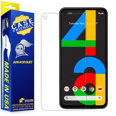 ArmorSuit MilitaryShield Anti-Glare Screen Protector Designed for Google Pixel 4a Case Friendly Matte Film