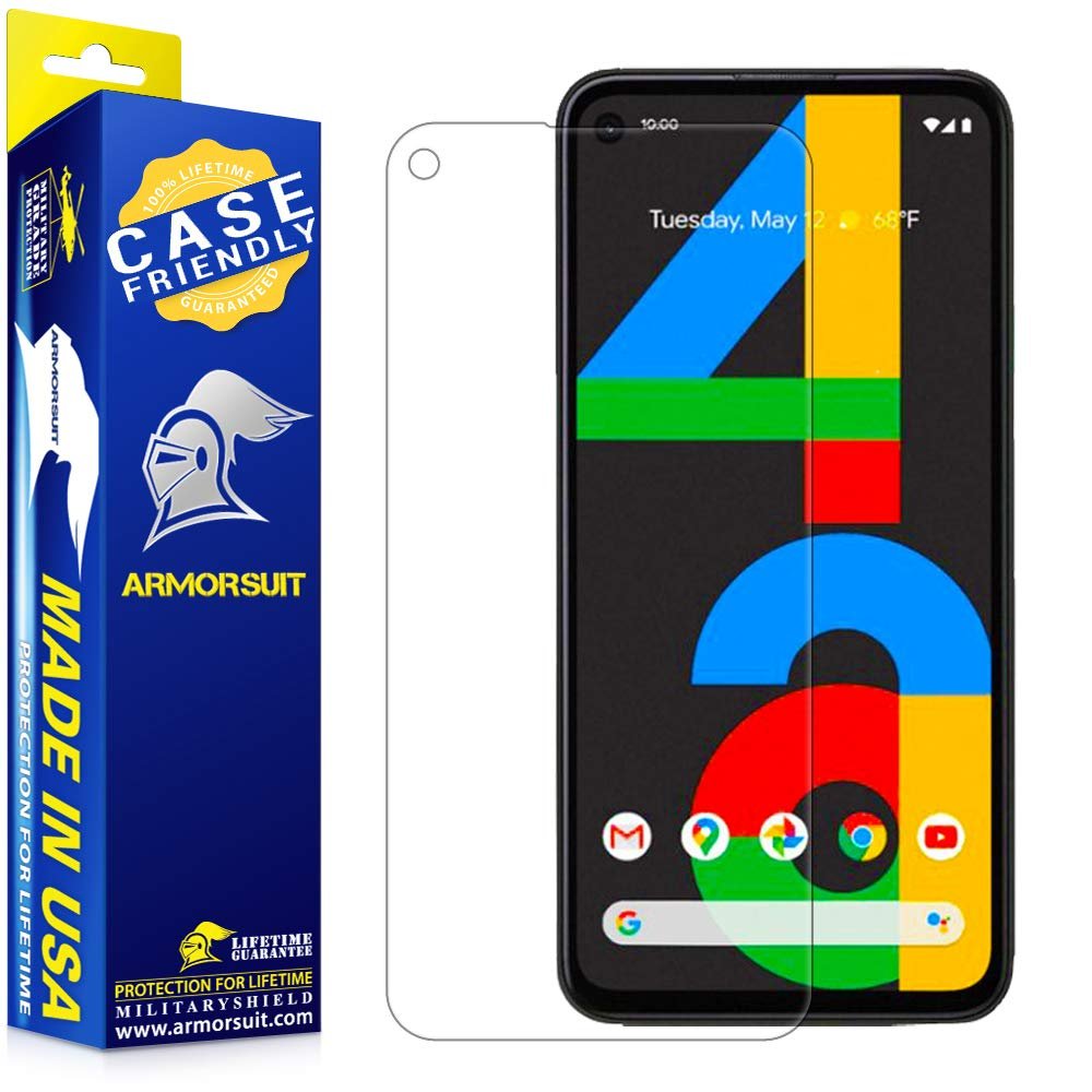 ArmorSuit MilitaryShield Anti-Glare Screen Protector Designed for Google Pixel 4a Case Friendly Matte Film