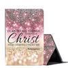 Kindle Paperwhite Case (10th Generation, 2018 Version), Multi-Angle Viewing Folio Stand Smart Cover Case for Amazon Kindle Paperwhite 10th Gen 2018 eReaders 6 inch -I can do All Things Through Christ view 1