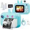 MINIBEAR Kids Camera Instant Print Camera for Kids Digital Camera Toddler Toys Christmas Birthday Gifts for 3 4 5 6 7 8 9 10 Year Old Boys Girls, Blue view 1