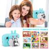 MINIBEAR Kids Camera Instant Print Camera for Kids Digital Camera Toddler Toys Christmas Birthday Gifts for 3 4 5 6 7 8 9 10 Year Old Boys Girls, Blue view 3