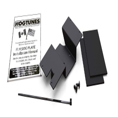 Hogtunes FLH Side Plate-RM Amplifer Mounting Plate, Fits 2014-2024 Harley-Davidson Motorcycles