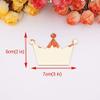20PCS Crown Mirror Wall Stickers, Princess Baby Room Decor for Kids Rooms, Gold Crown Decal (Acrylic Material) view 4