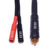 CNCESS CESS-104 RCA Male Plug to Banana Female Jack Adapter Cable, 2 Pack view 2