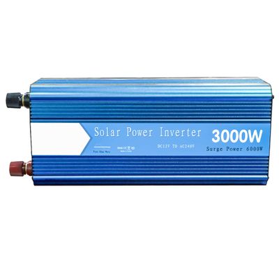 3000W Power Inverter, 12V/24V DC to 220V AC, Pure Sine Wave Inverter, Dual AC Outlets, Battery Power Converter with LCD Display,DC 12V to AC 220V