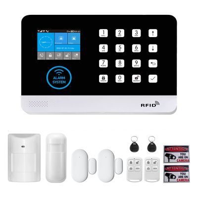 JC Wireless 4G and WiFi Alarm System Alarm Kit Home Office Burglar Alarm