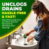 The original Zip-It Hair Clog Remover 25-inch Overall Length Drain Snake Cleaner (3-Pack), Unclog Your Sink, Shower, & Tub Drain In Seconds  Non-toxic, Made in the USA view 4