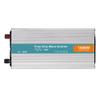 1500W Pure Sine Wave Inverter, 3000W Peak Power Converter DC to AC, with Dual AC Outlets and USB Port for Car RV Truck Boat Solar Power,Dc 12v to ac 220v view 1