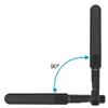 8dBi WiFi Antenna RP-SMA Male Wireless Network 2.4GHz 5.8GHz Dual Band with U.FL/IPEX to RP-SMA Female Pigtail Cable for Mini PCIe Card Wireless Routers, PC Desktop, Repeater, FPV UAV Drone, PS4-2PCS view 2