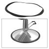 harayaa Salon Chair Hydraulic Base Floor Protective Ring Gasket, 22.8 Inch Black Plastic view 2