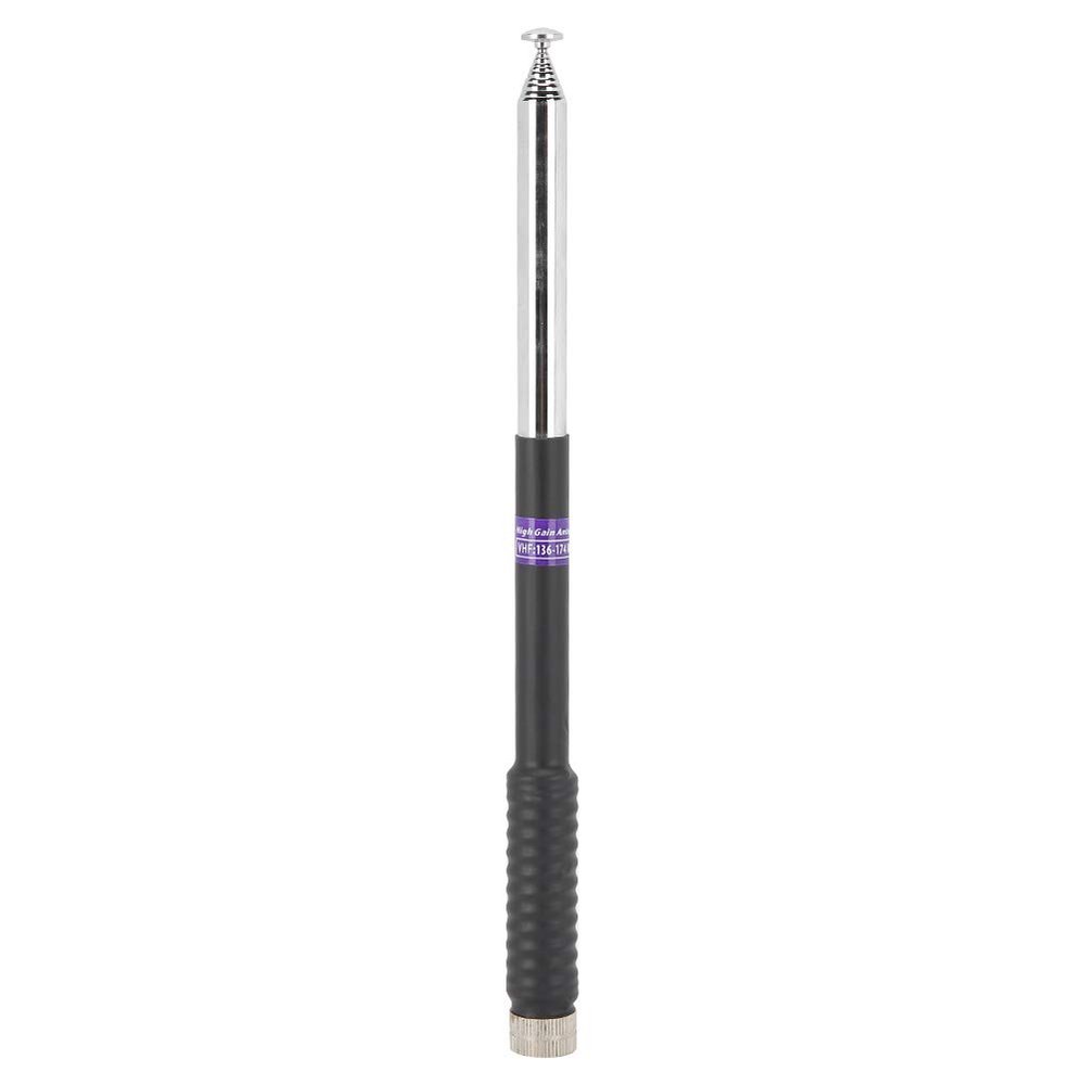 Retractable Pull Rod Antenna, 3dBi Gain VHF 136-174MHz Two Way Radio Antenna, SMA Male Connector for Palmar for/for Astro 220 320 430 900/ for 50 100