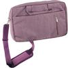 Navitech Purple Sleek Premium Water Resistant Laptop Bag - Compatible With Lenovo IdeaPad 5 15.6" Laptop view 1
