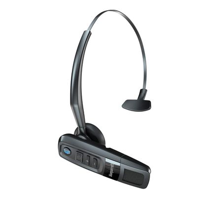 BlueParrott C300-XT MS Noise Cancelling Bluetooth HeadsetHands-Free Wireless Headset Programmed with Access to Microsoft Teams Walkie Talkie,Long Wireless Range with Superior Sound,IP65-Rated, Black