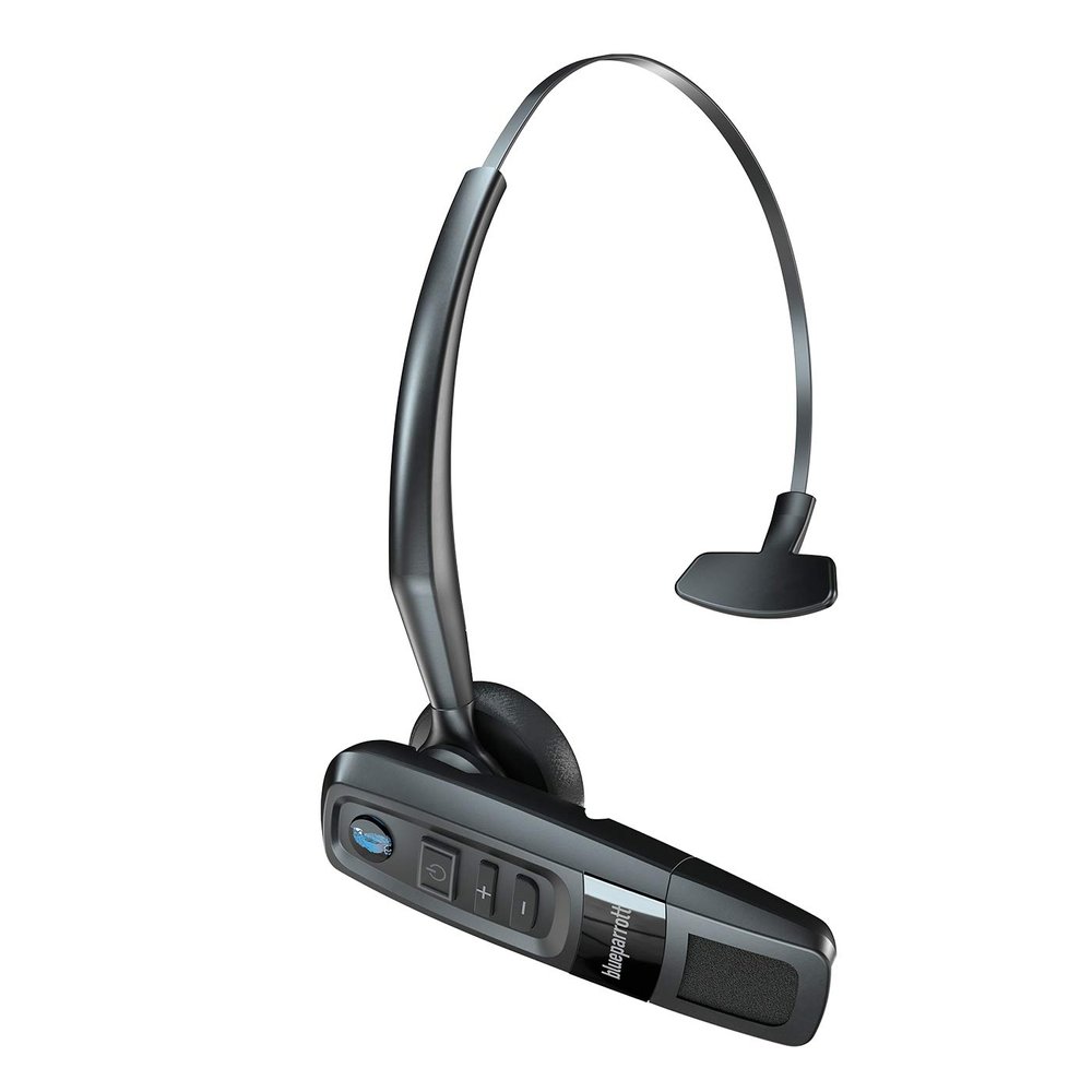 BlueParrott C300-XT MS Noise Cancelling Bluetooth HeadsetHands-Free Wireless Headset Programmed with Access to Microsoft Teams Walkie Talkie,Long Wireless Range with Superior Sound,IP65-Rated, Black