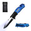 Valentine's Day Gift for Him, Birthday & Holiday Present - Multifunctional Pocket Knife Gift for Husband, Boyfriend, FatherMen - Folding EDC Tool with Glass Breaker & Seatbelt Cutter for Emergency and Outdoor Gear view 1