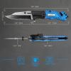 Valentine's Day Gift for Him, Birthday & Holiday Present - Multifunctional Pocket Knife Gift for Husband, Boyfriend, FatherMen - Folding EDC Tool with Glass Breaker & Seatbelt Cutter for Emergency and Outdoor Gear view 2