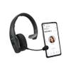 BlueParrott B450-XT MS Noise Cancelling Bluetooth Headset Hands-Free Wireless Headset Programmed with Access to Microsoft Teams Walkie Talkie Long Wireless Range, 24+ Hrs of Talk Time, IP54-Rated view 2