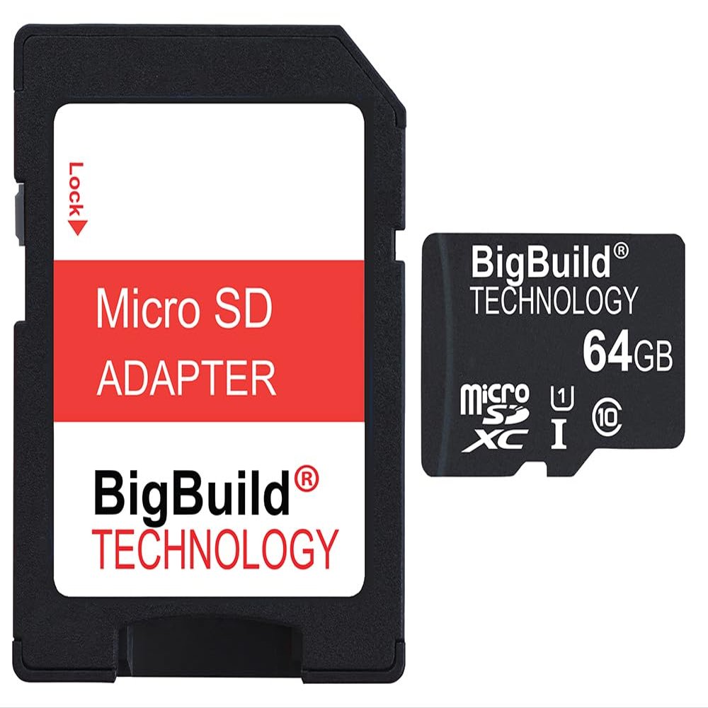 eMemoryCards 64GB Ultra Fast 80MB/s microSDXC Memory Card For Samsung Galaxy A01, A10, A10s, A20, A20E, A40, A41, A51, A71, A80 Mobile