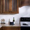 Fasade 18in x 24in Hammered Matte White Backsplash Panel 5pk view 2