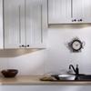 Fasade 18in x 24in Ripple Matte White Backsplash Panel 5pk view 2