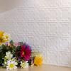 Fasade 18in x 24in Traditional 6 Matte White Backsplash Panel 5pk view 3
