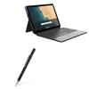 BoxWave Stylus Pen Compatible with Lenovo Chromebook Duet - FineTouch Capacitive Stylus, Super Precise Stylus Pen - Jet Black view 1