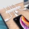 SOULWIT Cable Holder Clips, 3-Pack Cable Management Cord Organizer Clips Silicone Self Adhesive for Desktop USB Charging Cable Nightstand Power Cord Mouse Cable Wire PC Office Home view 2