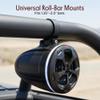 Pyle 2-Way Waterproof Off Road Speakers - 4" 800W Active Passive Marine Grade Wakeboard Tower RGB Speakers System w/Bluetooth Controller, Full Range Stereo Speaker for ATV/UTV Jeep Boat PLUTV48KBTR view 3
