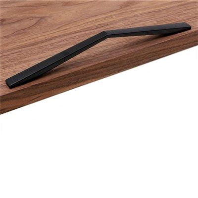 Geeyu Large Cabinet Handles, Black Cabinet Pulls Drawer Handles Kitchen Handles Black Knobs Hardware Furniture Accessories Door Handle (Color : 9030 22.2cm)