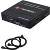 J-Tech Digital HDMI Splitter 4K 60Hz 1X4 Multi-Resolution Output (MRO) HDMI 2.0 Splitter Supports downscale HDR HDR10 / Dolby Vision 4K at 60Hz 4:4:4 HDCP2.3 2.2 with HDMI 2.0 3ft Cable view 1