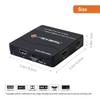 J-Tech Digital HDMI Splitter 4K 60Hz 1X4 Multi-Resolution Output (MRO) HDMI 2.0 Splitter Supports downscale HDR HDR10 / Dolby Vision 4K at 60Hz 4:4:4 HDCP2.3 2.2 with HDMI 2.0 3ft Cable view 2