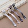 Geeyu Copper Handles, European Zinc Alloy Cabinet Handles Drawer Knobs Kitchen Cupboard Handles Door Pulls White Black Furniture Handle Hardware (Color : AC S) view 3