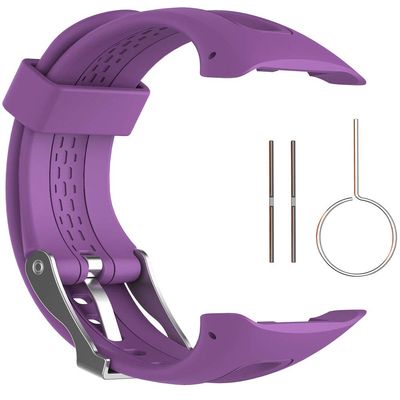 Band for Garmin Forerunner 10/15, Soft Silicone Replacement Watch Band Strap for Garmin Forerunner 10/15