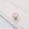 Geeyu Copper Handles, European Zinc Alloy Cabinet Handles Drawer Knobs Kitchen Cupboard Handles Door Pulls White Black Furniture Handle Hardware (Color : Ivory White S) view 1
