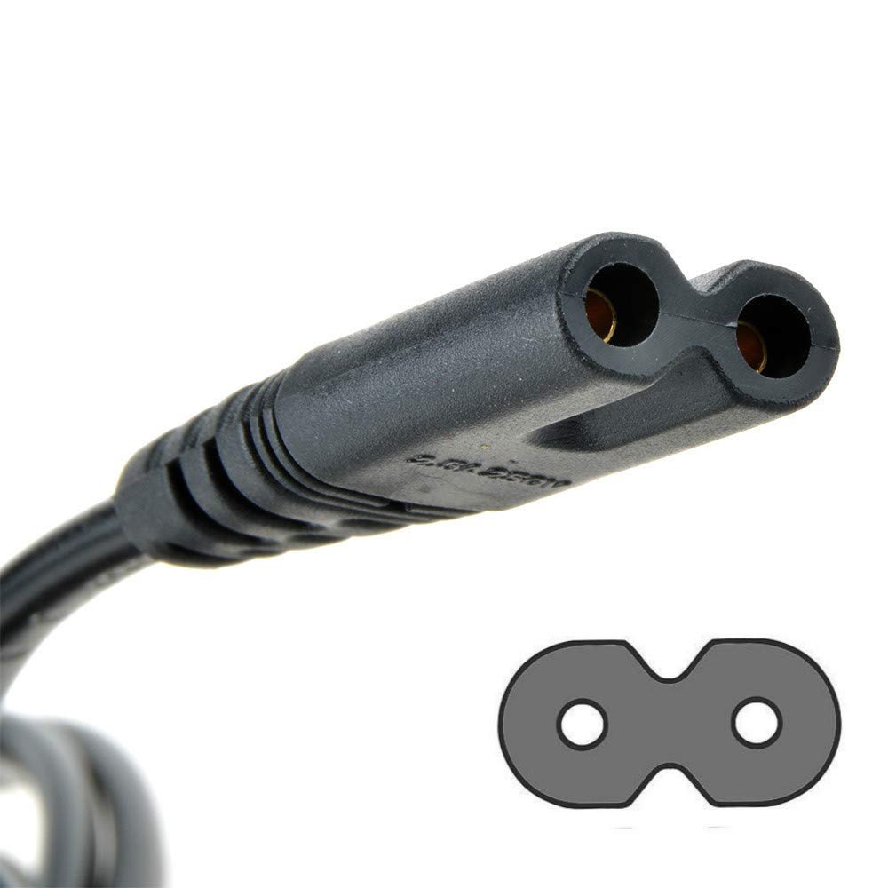 Digipartspower AC in Power Cord Cable Socket Plug Lead for Husqvarna Viking Platinum 750 755 955E 950E Plus 770 775 730